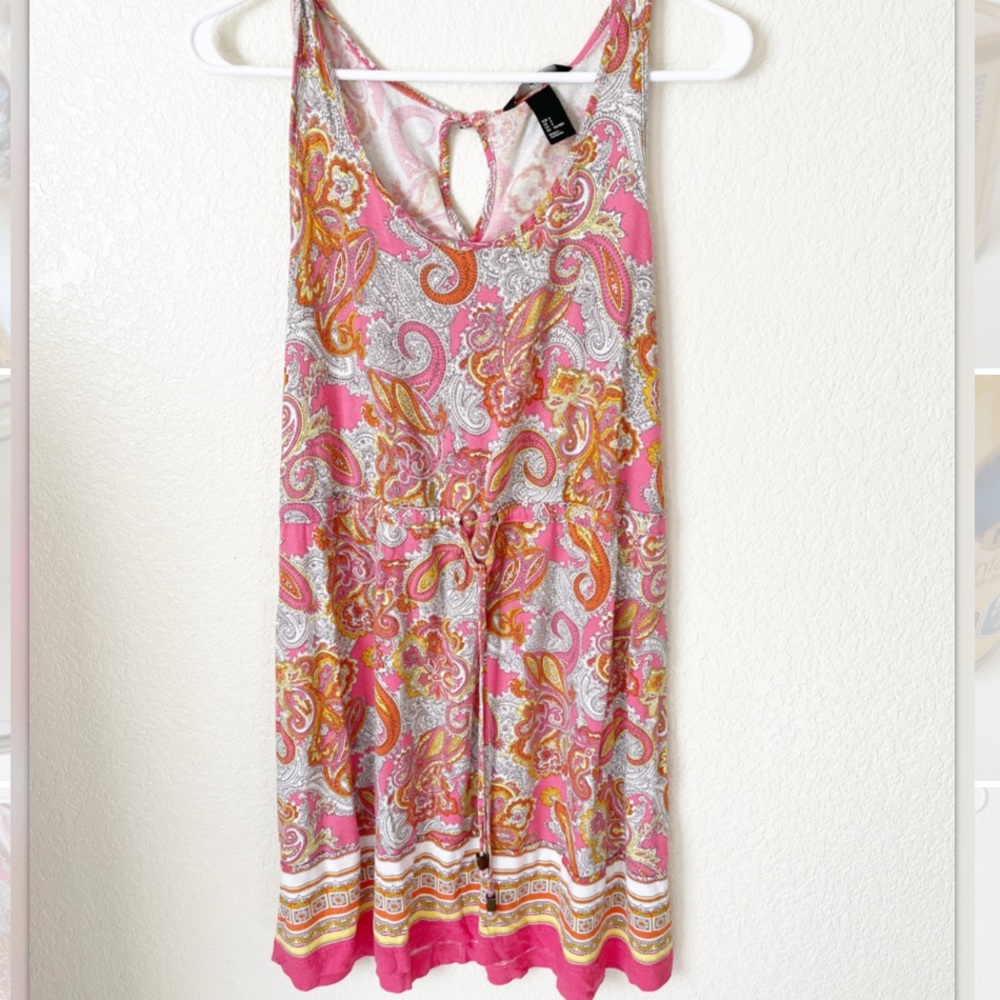 H&M Pink Paisley Dress